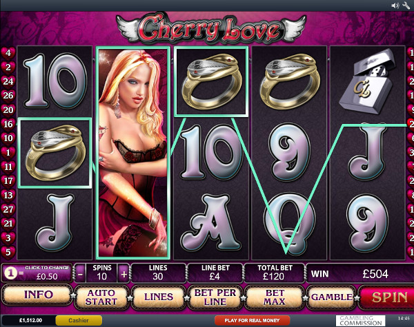 Игровой автомат Cherry Love - наслаждайся слотом на официальный сайт Вулкан Старс