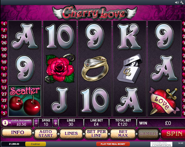 Игровой автомат Cherry Love - наслаждайся слотом на официальный сайт Вулкан Старс