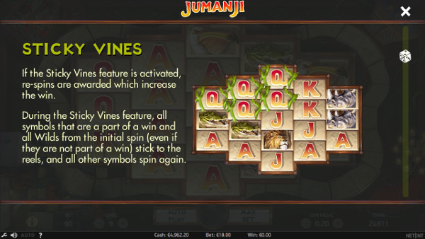 Игровой автомат Jumanji - ощути выгоду игры в Вулкан Гранд казино