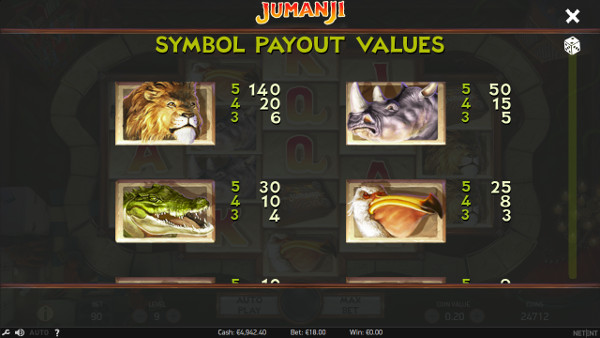 Игровой автомат Jumanji - ощути выгоду игры в Вулкан Гранд казино