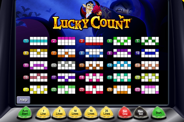 Игровой автомат Lucky Count - сокровища вампиров для игроков казино Вулкан Платинум