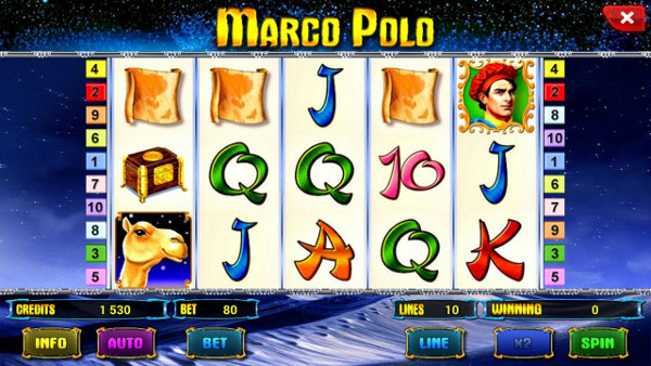 Игровой автомат Marco Polo - увлекательное путешествие ждет вас