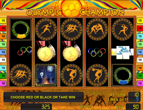 Игровой автомат Olympic Champion - немалые выигрыши в онлайн казино Вулкан Делюкс