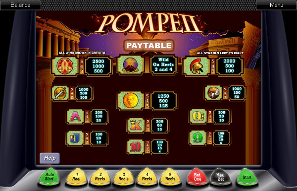 Игровой автомат Pompeii - играть в казино Вулкан, регистрация быстрая