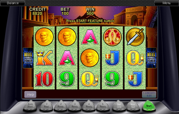 Игровой автомат Pompeii - играть в казино Вулкан, регистрация быстрая