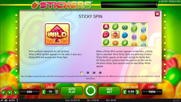 Игровой автомат Stickers - в Плей Фортуна казино играть онлайн в топ НетЕнт слоты