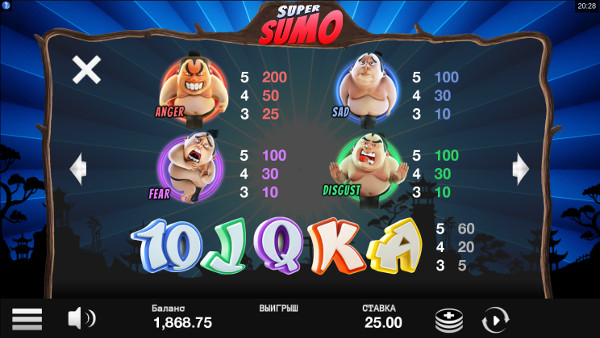 Слот Super Sumo - в Плей Фортуна казино получай промокод для игры