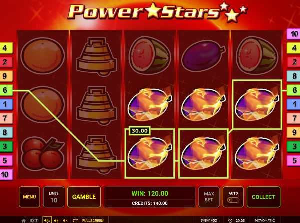 Выиграй на игровом автомате Power Stars в Вулкан Гранд - официальный сайт казино